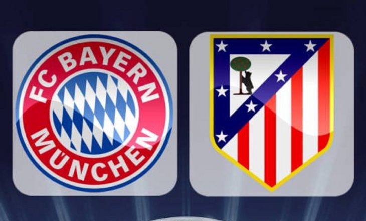 Atletico Madrid vs Bayern Munchen, formacionet e supersfidës