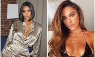 Kim Kardashian promovon këngën e re të Anxhelinës