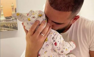 Akoma pa mbushur një muaj jetë, djali i Gold AG bëhet me Instagram