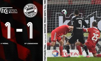 Union Berlin ndal Bayern Munchen-in në barazim