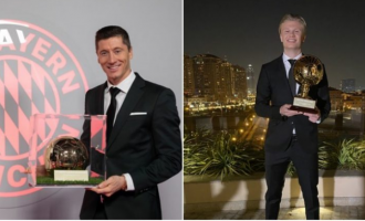 Lewandowski shpallet lojtari i vitit, derisa Haaland rrëmben çmimin ‘Djaloshi i Artë’