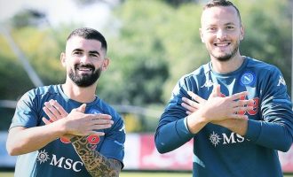 Hysaj dhe Rrahmani kalojnë COVID-19 te Napoli