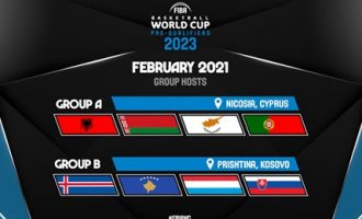 FIBA vendos që ndeshjet e grupit B për Kupën e Botës 2023 të mbahen në Prishtinë