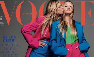 Vajza 16 vjeçare e Heidi Klum debuton në kopertinën e Vogue bashkë me të ëmën