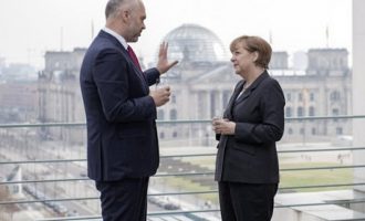 Merkel përgëzon Ramën për iniciativën e dialogut Turqi-Greqi