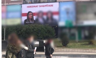 Figura e Besartës vendoset në shesh në kohë fushate, reagojnë nga familja Jashari