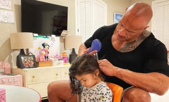 Dwayne Johnson është babai që çdo vajzë do të donte