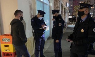 592 gjoba për mosrespektim të Ligjit për Pandeminë