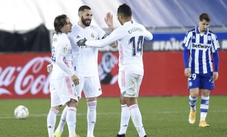Real Madrid ka mposhtur bindshëm Alaves-in