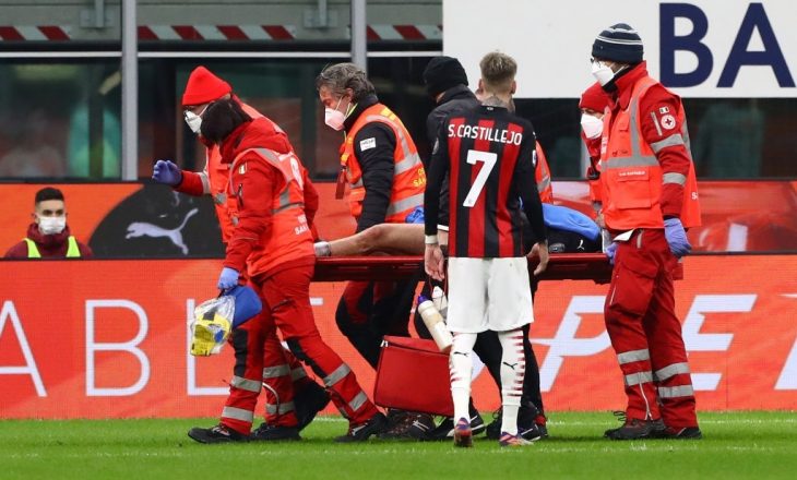 Milanit i dëmtohen dy futbollist ndaj Torinos