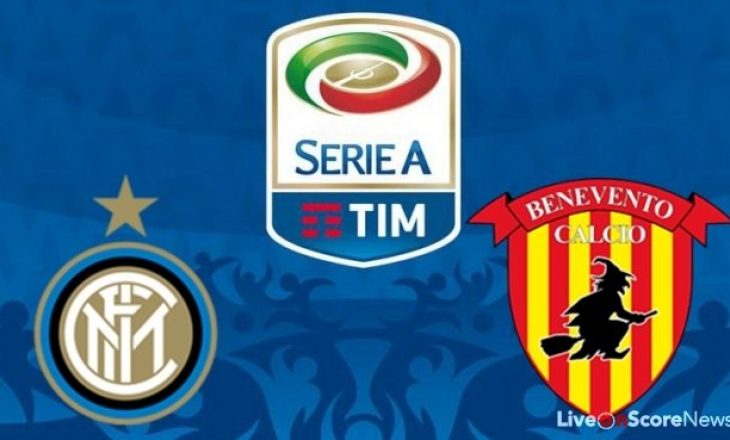 Inter vs Benevento – formacionet e ndeshjes