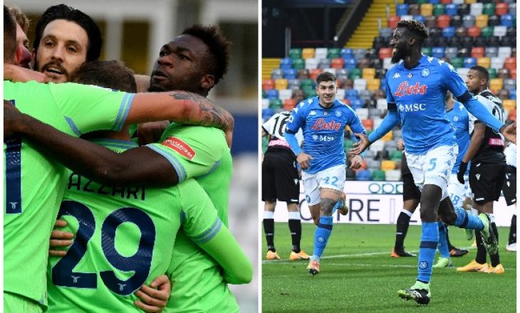 Serie A: Napoli dhe Lazio fitojnë