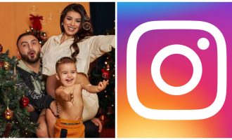 Tendencën e prindërve në Instagram e vazhdojnë edhe Elita Rudi me Gjikon