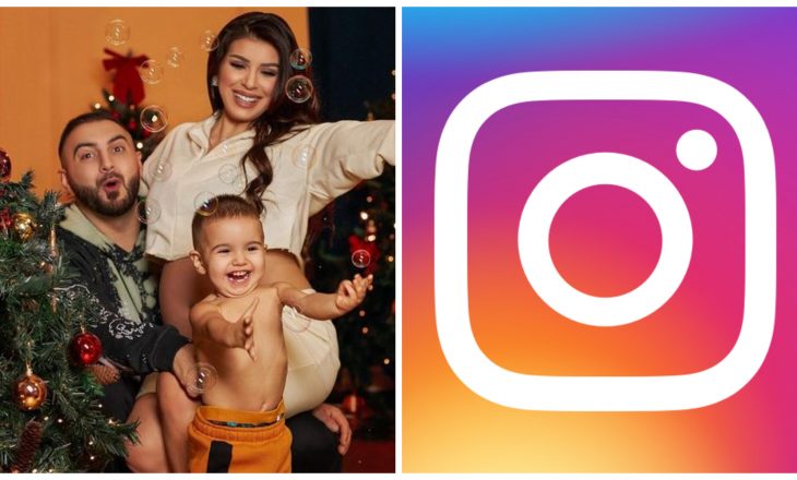 Tendencën e prindërve në Instagram e vazhdojnë edhe Elita Rudi me Gjikon