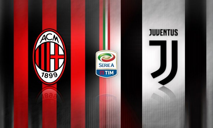 Milan vs Juventus – formacionet zyrtare