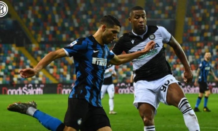 Inter ndalet në barazim në ‘Friuli’ te Udinese