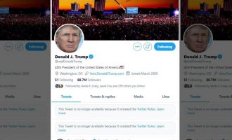 Twitter ia bllokon përgjithmonë llogarinë Donald Trumpit