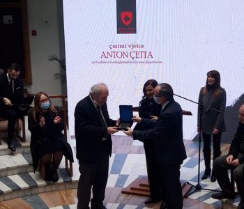 Dumoshi dhe Hoti ndajnë çmimin vjetor “Anton Çetta”