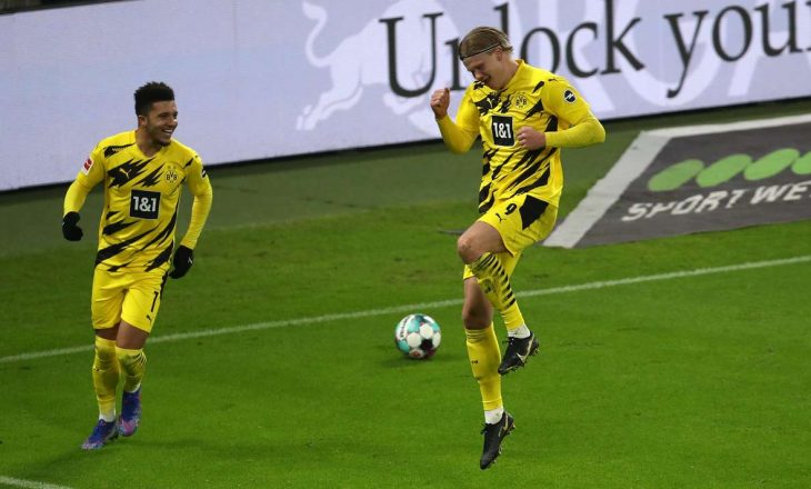 Dortmund mposht Lepzigun në derbin e Bundesligës