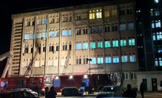 Nga shpërthimi i zjarrit në spitalin e Bukureshtit ku po trajtoheshin pacientët me COVID-19, katër persona humbin jetën
