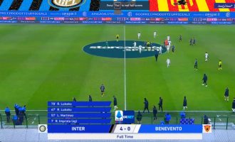 Inter shkatërron Benevento-n në ‘Giuseppe Meazza’