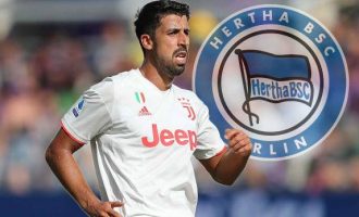 Sami Khedira nga Juventus kalon te Hertha Berlin