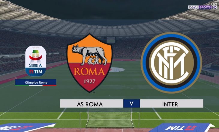 Formacionet zyrtare të derbit Roma vs Inter
