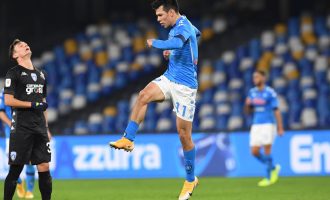 Napoli eliminon nga Kupa e Italisë ekipin e Empolit