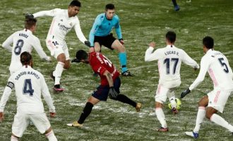 Real Madrid barazon me Osasunën