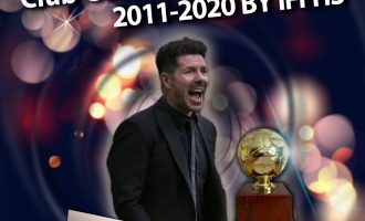 Diego Pablo Simeone zgjidhet trajner i dekadës nga IFFHS