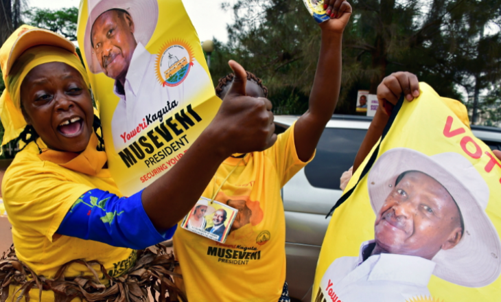 Yoweri Museveni u shpall fitues i zgjedhjeve presidenciale të diskutueshme të Ugandës