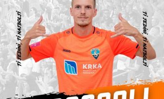 Emir Sahiti shënon gol për Sibenik-un në barazimin me Rijekën