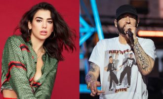 Një video e vjetër e Duas po qarkullon në rrjet dhe fansat tani duan një bashkëpunim me Eminem-in