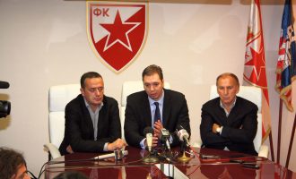 Crvena Zvezda i shkruan letër Vuçiçit, kërkojnë që ndeshjen me Milan në Europa League të zhvillohet me tifozë