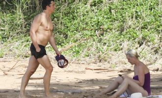 Katy Perry në pushime pas lindjes