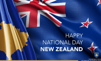 Kosova uron Zelanden e Re për festën kombëtare