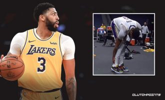 Ylli i Lakers Anthony Davis i nënshtrohet një rezonance magnetike (MRI)