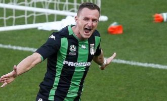 Besart Berisha shënon dy herë për pesë minuta për Western United në Australi