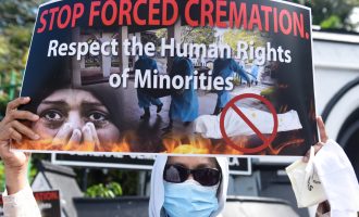 Myslimanët e Mbretërisë së Bashkuar ankohen në Kombet e Bashkuara për politikën e kremimit në Shri Lanka