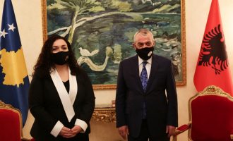 Ruçi uron Osmanin: Shqipëria mbështet dialogun Kosovë-Serbi