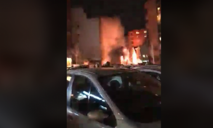 Zjarr në një banesë në rrugën “Muhamet Qami” në Prishtinë