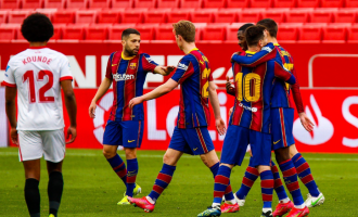 Sevilla pëson disfatë në shtëpi nga Barcelona