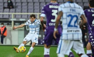Inter mposht Fiorentinën, merr kryesimin në Serie A