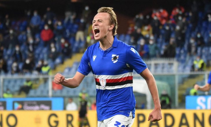 Talenti danez i Sampdoria-s kërkohet nga klubet angleze