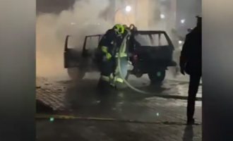 Digjet vetura e zyrtarit të VV-së, Mefail Bajqinovci