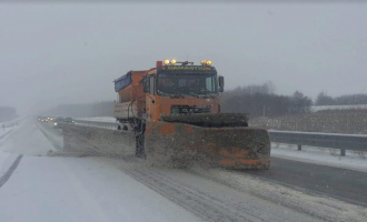 Ministria e Infrastrukturës njofton për gjendjen e rrugëve pas rënies së borës