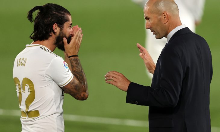 Zidane tregon arsyen pse Isco luajti vetëm 15 minuta