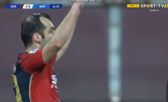 Goran Pandev me Genoa-n i shënon dy herë Napol-it, ndërsa vendos rekord