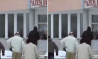 Përleshje në qendrën e votimit ne Prekaz