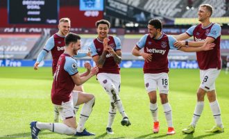 West Ham mposht Tottenham-in, ngjitet në vendin e katërt në ligë